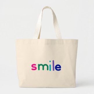 Bolso De Tela Gigante Sonrisa