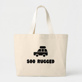 Bolso De Tela Gigante Soo Rugged Outdoorsy Tote Bag for Picnic & Gear