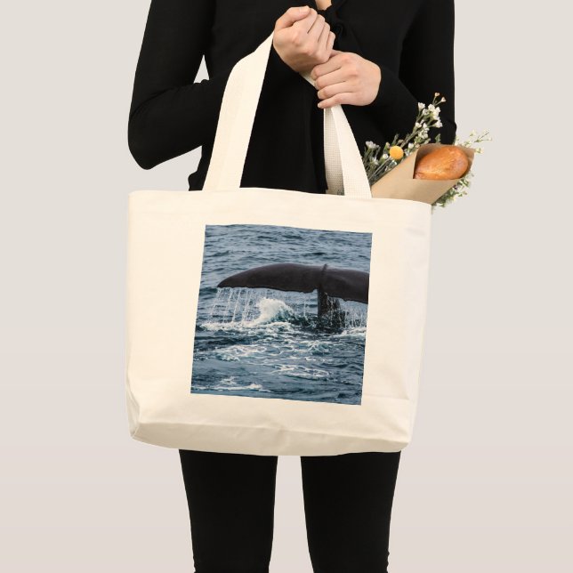 Bolso De Tela Gigante Sperm Whale (Anverso (producto))