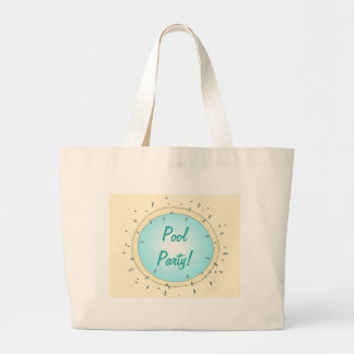 Bolso De Tela Gigante Splash Pool Fiesta Canvas Tote Bags