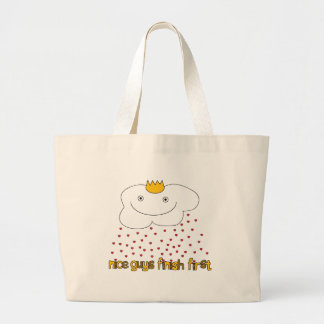 Bolso De Tela Gigante Sr. cloud está lloviendo amor