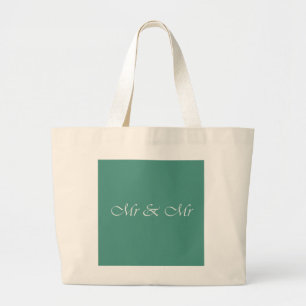 Bolso De Tela Gigante Sr. y Sr. Typography