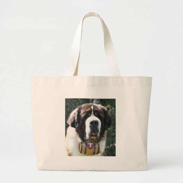 Bolso De Tela Gigante St Bernard (Frente)