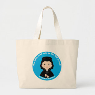 Bolso De Tela Gigante St. Elizabeth Ann Seton