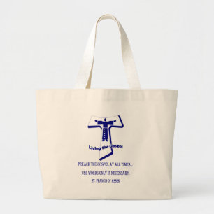 Bolso De Tela Gigante St Francis