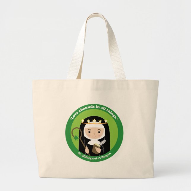 Bolso De Tela Gigante St. Hildegard (Frente)