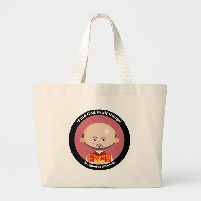 Bolso De Tela Gigante St Ignatius de Loyola (Frente)