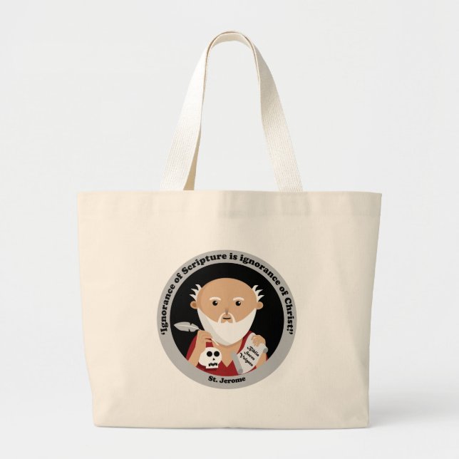 Bolso De Tela Gigante St. Jerome (Frente)