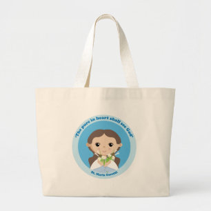 Bolso De Tela Gigante St. Maria Goretti