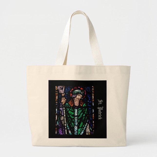 Bolso De Tela Gigante St. Patrick Seted Glass (Frente)