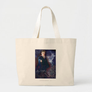 Bolso De Tela Gigante Stag Patronus de Harry Potter