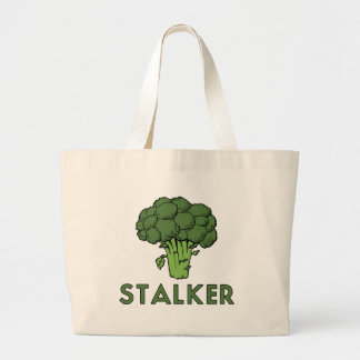 Bolso De Tela Gigante STALKER Funny Broccoli Fun Humor Pun