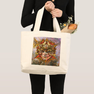 Bolso De Tela Gigante Star Clown Large Tote Bag
