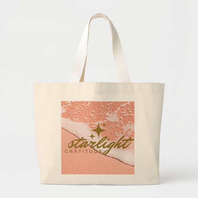 Bolso De Tela Gigante starlight gratitude (Frente)