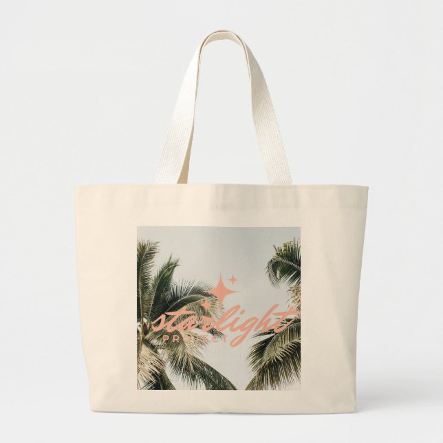 Bolso De Tela Gigante starlight project connection (Frente)