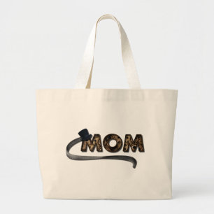 Bolso De Tela Gigante Steampunk Mom Gears y sombrero de copa