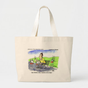 Bolso De Tela Gigante Stool Pigeons Funny Gifts Tees & Collectibles