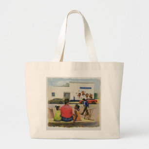 Bolso De Tela Gigante Stoop 2000 de la ciudad del verano