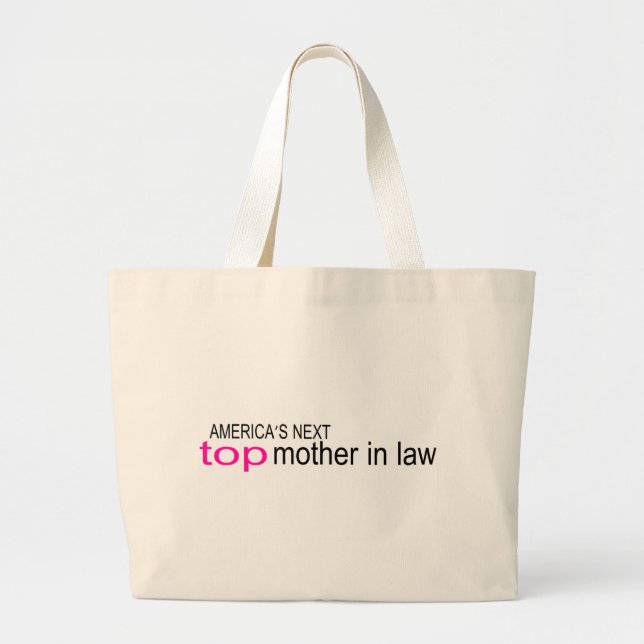 Bolso De Tela Gigante Suegra superior siguiente de Américas (Frente)