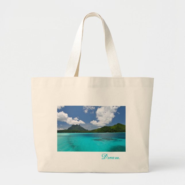 Bolso De Tela Gigante Sueño (Frente)