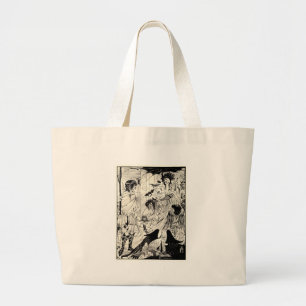 Bolso De Tela Gigante Sueños de Aubrey Beardsley