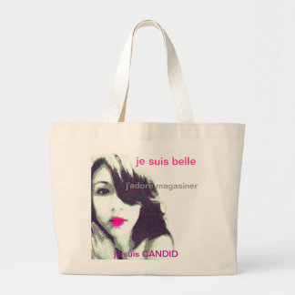 Bolso De Tela Gigante Suis de Je sinceros