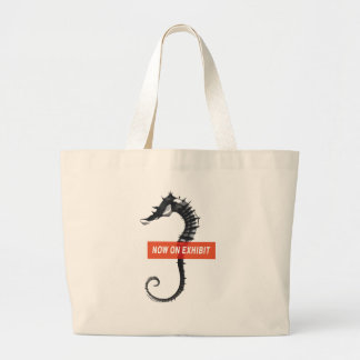 Bolso De Tela Gigante SuMI-e Tote Seahorse