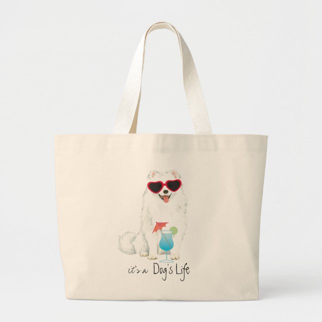 Bolso De Tela Gigante Summer Eskie (Frente)