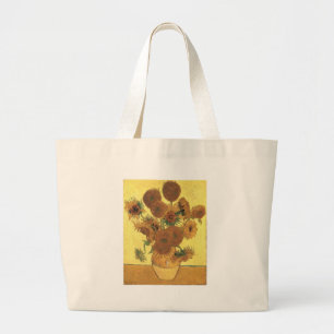 Bolso De Tela Gigante Sunflowers de Van Gogh