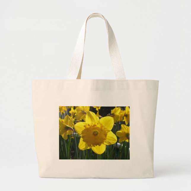 Bolso De Tela Gigante Sunlit Daffodil (Frente)
