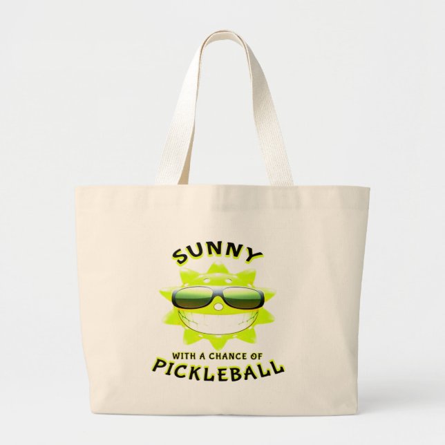 Bolso De Tela Gigante Sunny con una oportunidad de pelota (Frente)