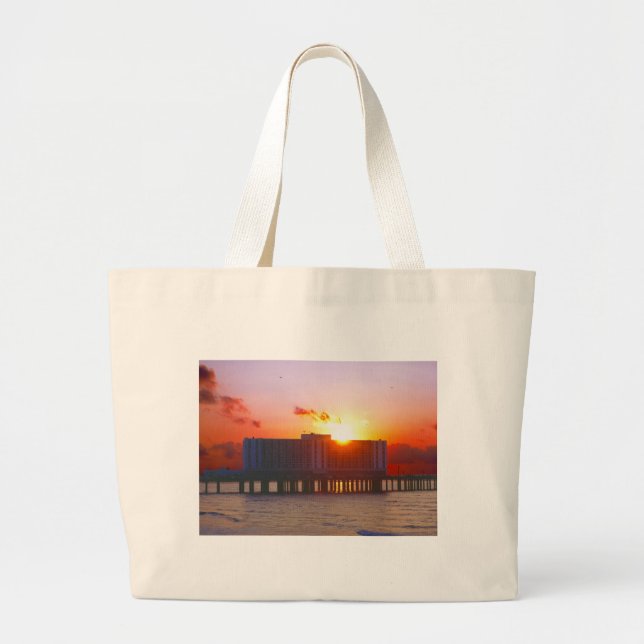 Bolso De Tela Gigante Sunrise At The Flagship Hotel Bags (Frente)