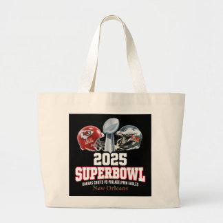 Bolso De Tela Gigante Súper Bowl de 2025
