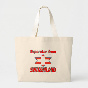 Bolso De Tela Gigante Superestrella de Suiza