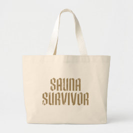 Bolso De Tela Gigante Superviviente de la sauna 07