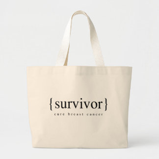 Bolso De Tela Gigante Superviviente del cáncer de pecho