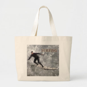 Bolso De Tela Gigante Surfer Tote Bag