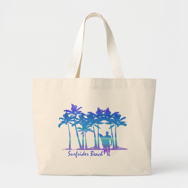 Bolso De Tela Gigante Surfrider Beach Bag (Frente)