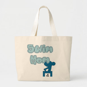 Bolso De Tela Gigante SWIM MOM Tote Bag