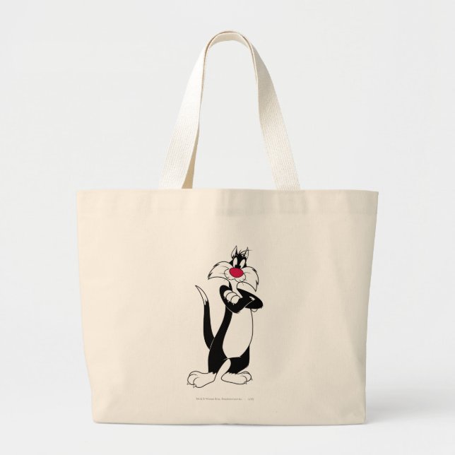 Bolso De Tela Gigante SYLVESTER™ Red Nose (Frente)