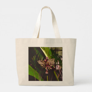 Bolso De Tela Gigante Tacca chantrieri (Tacca nivea) - Flor de murciéla