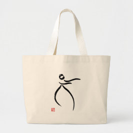 Bolso De Tela Gigante Tai Chi Flow