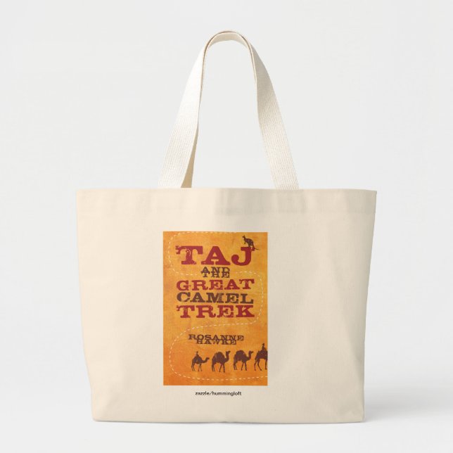 Bolso De Tela Gigante taj (Frente)