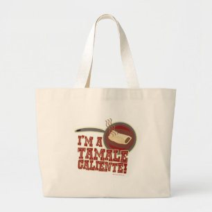 Bolso De Tela Gigante Tamale Caliente Funny Food Personalizado Slogan