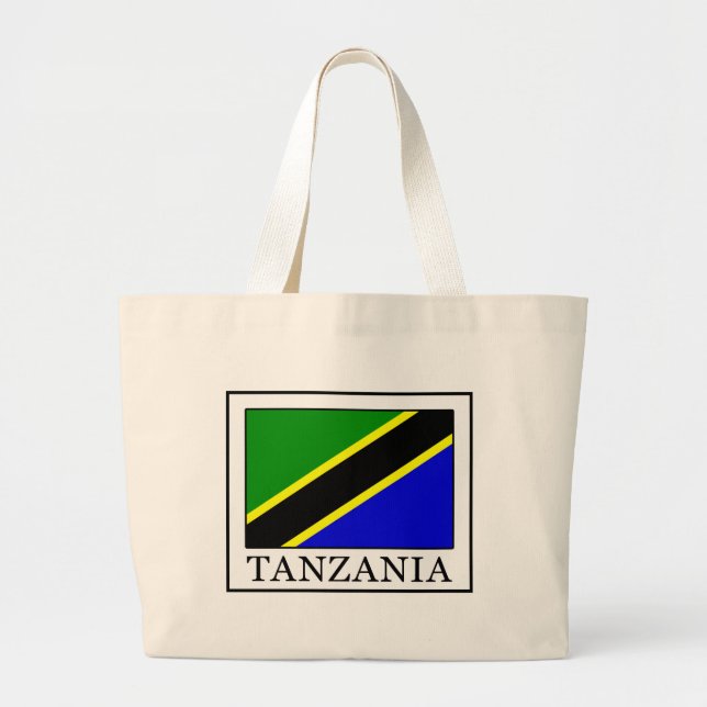Bolso De Tela Gigante Tanzania (Frente)