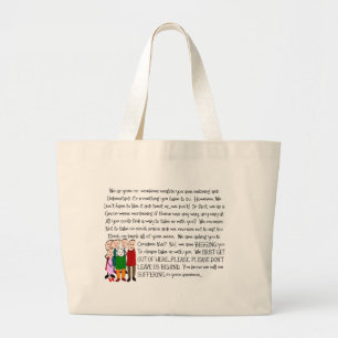 Bolso De Tela Gigante Tarjeta hilarante del retiro--¡De la cuadrilla!