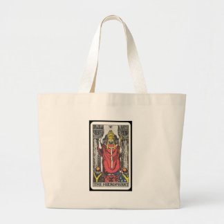Bolso De Tela Gigante Tarot: El Hierophant