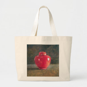 Bolso De Tela Gigante Tarro rojo 1996