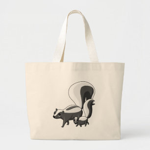 Bolso De Tela Gigante Tater y Tot the Skunks