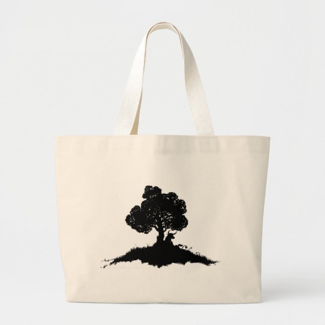 Bolso De Tela Gigante Tatuaje de Elliott Smith (Frente)